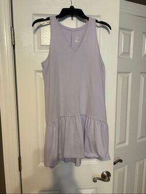 a new day Lavender V-Neck Tank Top